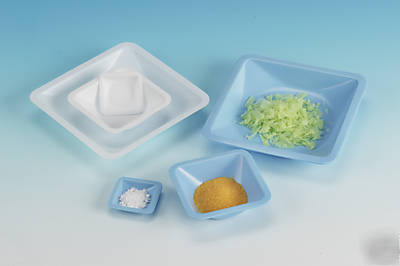 500 lab rubberized weighing boats resist tipping lg