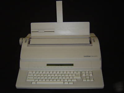 Brother em-630 electronic typewriter with display*save*