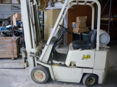 Forklift - propane powered