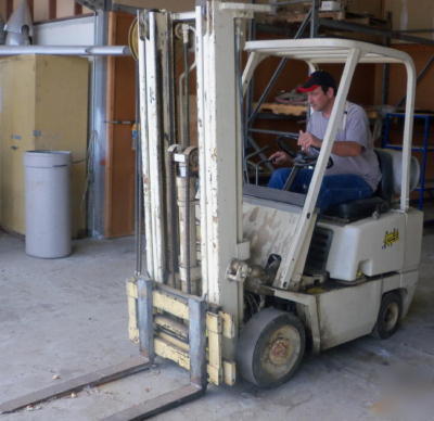 Forklift - propane powered