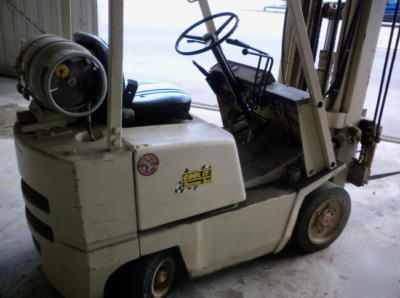 Forklift - propane powered