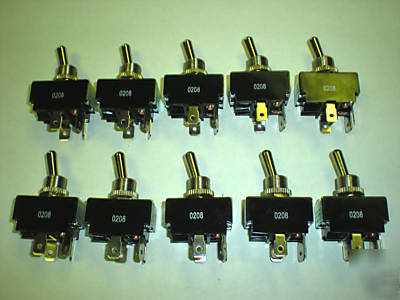 New on-off toggle switch, 20AMP,1 1/2 hp, lot of 10, 