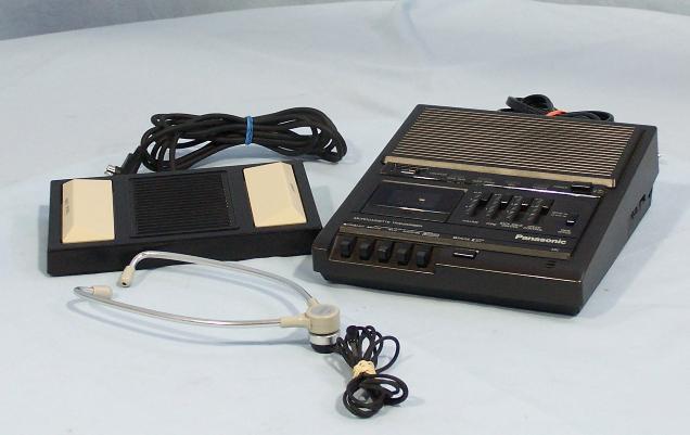 Panasonic rr-930 microcassette medical transcriber