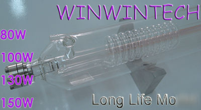 Professional extra long life 130W CO2 laser tube