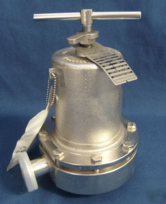 New jordan valve mark 95 sanitary pressure regulator 