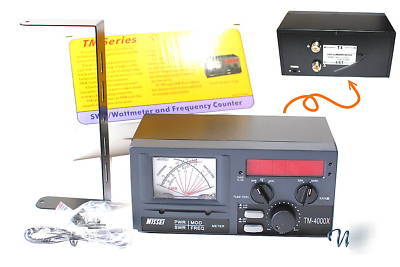New nissei tm-4000X 1.6-150MHZ swr/power/mod/freq meter