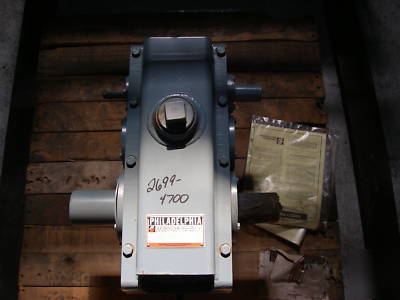 New philadelphia gear reducer ratio 80:1 