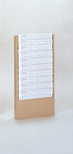 New wise rack brochures magazines files 10 pocket grey