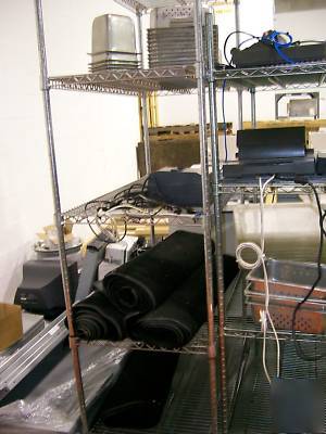 Restaurant storage racks supplies pos equipment 