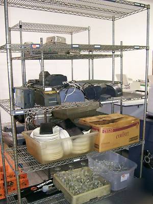 Restaurant storage racks supplies pos equipment 