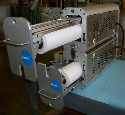 Teknek nwp 345, narrow web cleaner, tacky roll cleaner