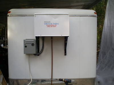 Walk in refrigerated trailers freezer/cooler cold boxes