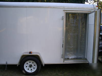 Walk in refrigerated trailers freezer/cooler cold boxes
