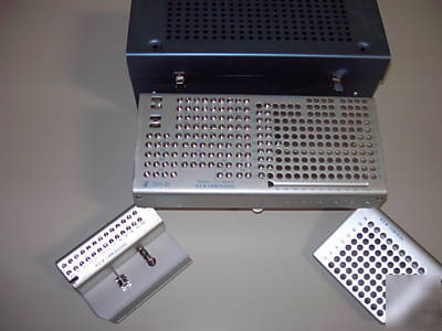 Zimmer #2300-02 standard screw set with case