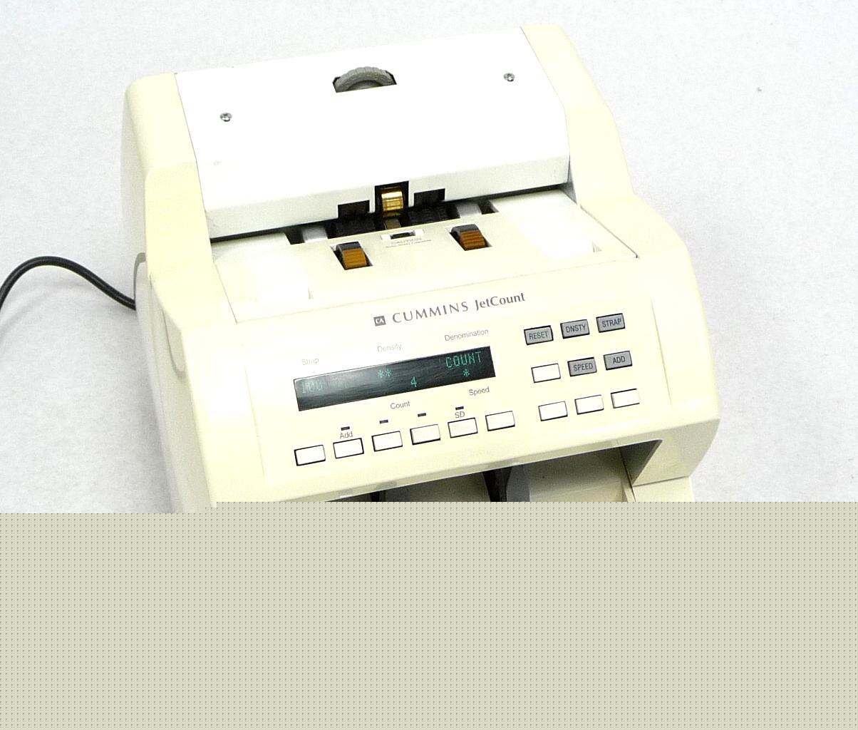 Cummins jetcount 4020 currency money counter 402-9900-0