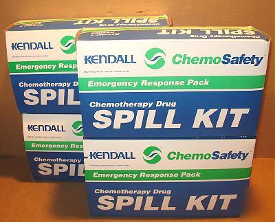 (8) kendall chemosafetyâ„¢ spill kits CT4004