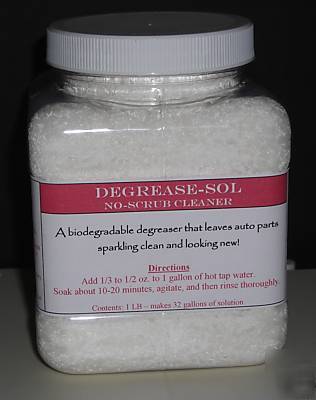 Degrease-sol - automotive part cleaner and degreaser