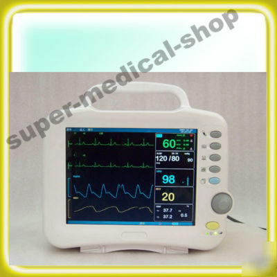 New icu patient monitor icu ecg, nibp, SPO2, pulse rate