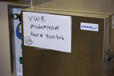 Adixen alcatel turbo vacuum pump w/ vwr oven