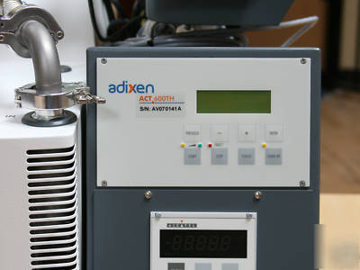 Adixen alcatel turbo vacuum pump w/ vwr oven