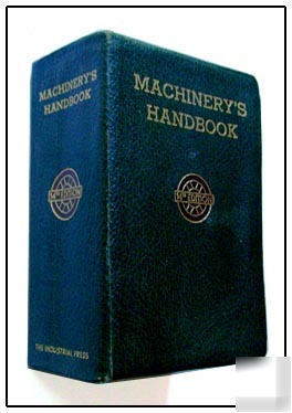 1950 machinery's handbook 14TH edition 14 machine shop