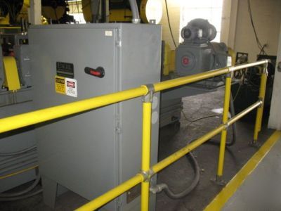 22-stand yoder rafted rollformer, mdl. qvw-200