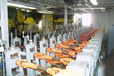 22-stand yoder rafted rollformer, mdl. qvw-200