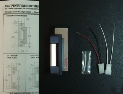 Hes e series E145-12/24 a/d electric strike nos sealed*