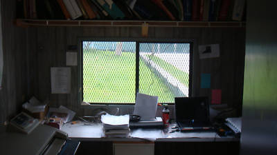 Office trailer 8'x 28' hvac, bathroom & closets