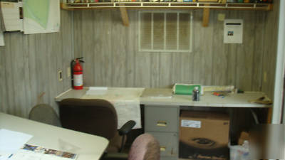 Office trailer 8'x 28' hvac, bathroom & closets