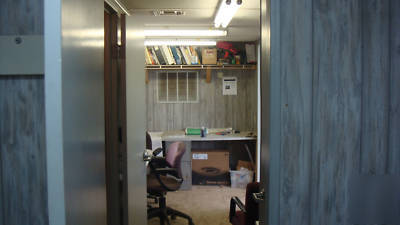 Office trailer 8'x 28' hvac, bathroom & closets