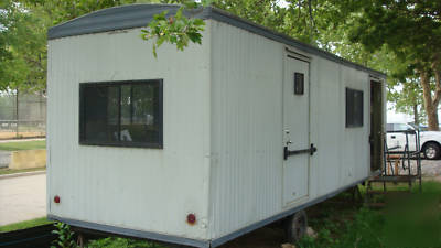 Office trailer 8'x 28' hvac, bathroom & closets