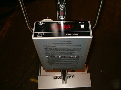 Scale tronix 5005 digital patient stand-on scale~nice 