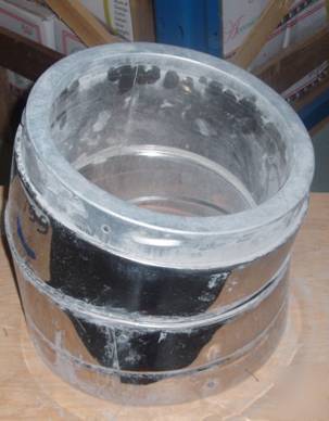 Stove pipe chimney elbow 8