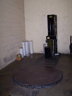 Stretch wrap machine , shrink wrapper for pallets