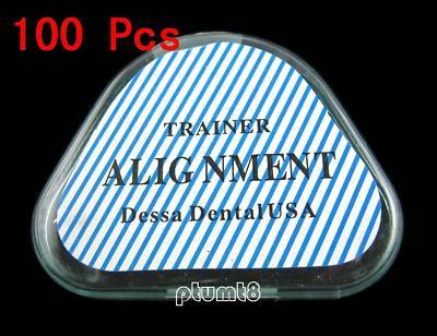100 dental tooth orthodontic appliance traier alignment