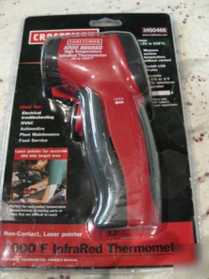Craftsman infrared thermometer -58F to 1000F 