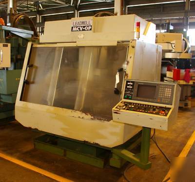 Leadwell model #mcv-op cnc vertical machining center