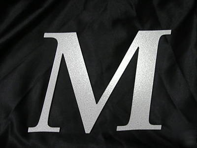 Metal sign letters. 14 inch tall 18 gage steel. 