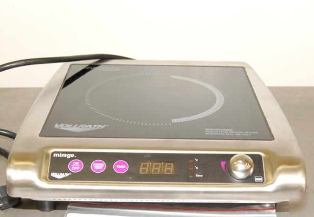 New vollrath mirage induction range, 115 volt, outofbox