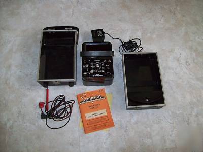 Simpson 360-2 digital volt-ohm-millamâ€‹meter ac dc