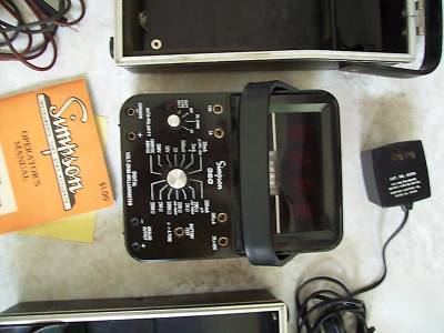 Simpson 360-2 digital volt-ohm-millamâ€‹meter ac dc