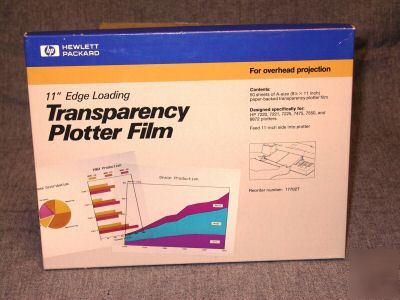 Hewlett packard transparency plotter film (49)