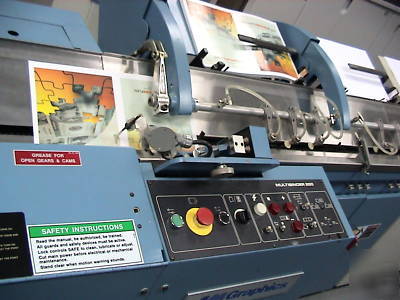  MB350 air feed high production collator bookletmaker 