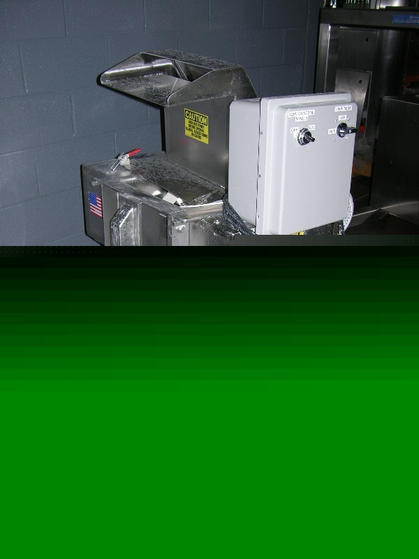 Munson rotary de-clumper, model ROC1515, 316 s/s