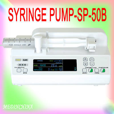 New brand syringe pump ideal for icu & ccu 0.1-1200ML/h