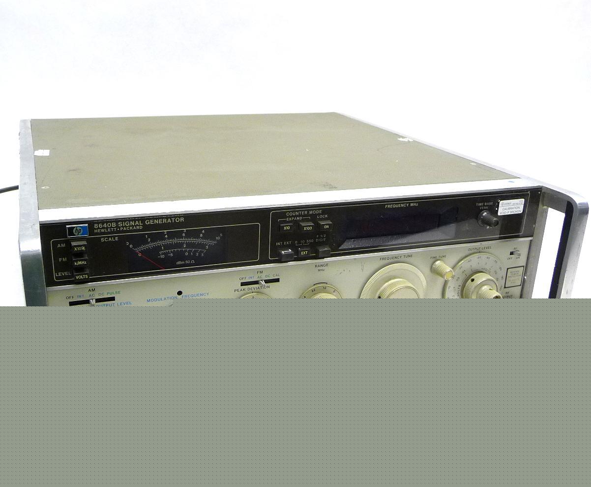 Hp agilent 8640B signal generator 0.5-512MHZ w/opt 003
