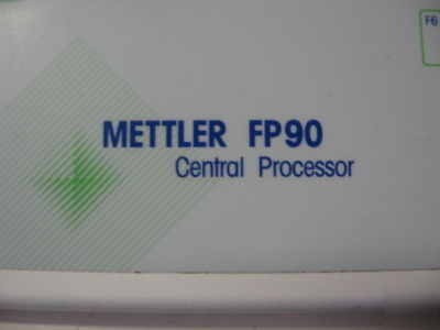 Metler toledo central processor fp 90