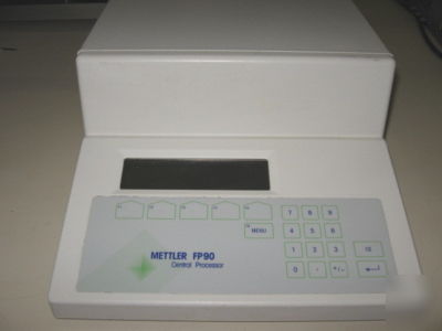 Metler toledo central processor fp 90