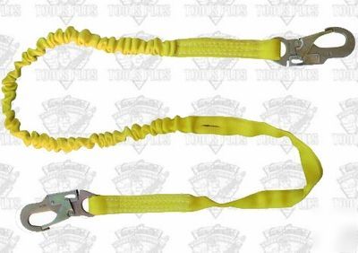 New falltech 6' lanyard shock absorbing safety rope